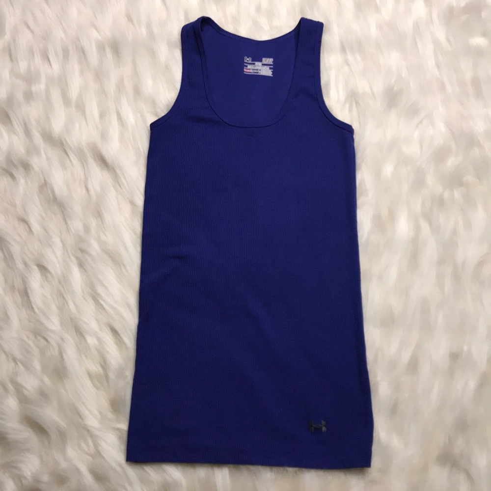 Under Armour fitted ribbed tank top